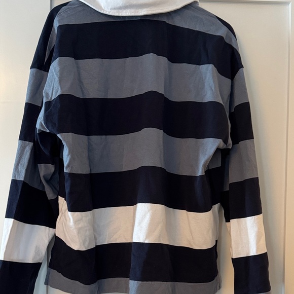 Striped Long Sleeve Rugby Shirt Madewell - Picture 2 of 4